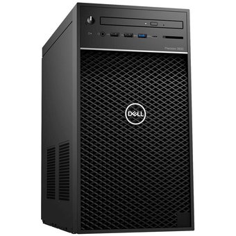  ПК Dell Precision 3630 MT 3630-2356 i7 8700 (3.2)/8Gb/SSD256Gb/P1000 4Gb/DVDRW/Win10 Pro 64/GbitEth/460W/клав/мышь/черный 