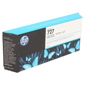  Картридж струйный HP 727 F9J79A фото черный (300мл) для HP DJ T1500/T1530/T2500/T2530/T920/T930 