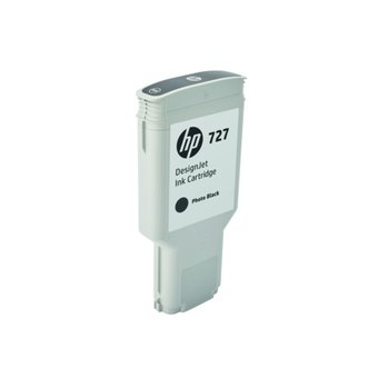  Картридж струйный HP 727 F9J79A фото черный (300мл) для HP DJ T1500/T1530/T2500/T2530/T920/T930 