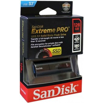  USB-флешка Sandisk SDCZ880-128G-G46 Extreme PRO USB 3.1 Solid State USB-флешка 128GB 