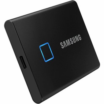 Внешний SSD Samsung USB Type-C 1Tb MU-PC1T0K/WW T7 Touch 1.8" 