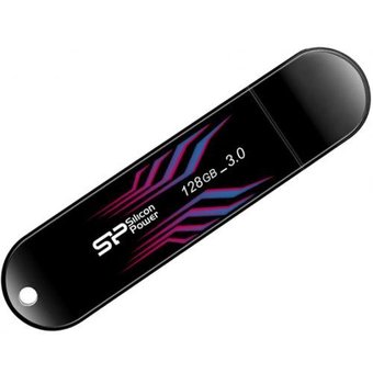  USB-флешка Silicon Power SP128GBUF3B10V1B 128Gb Blaze B10, USB 3.0, Синий 
