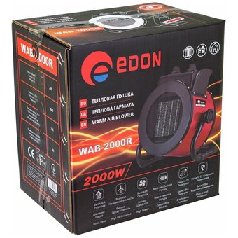  Тепловая пушка EDON WAB-2000R 