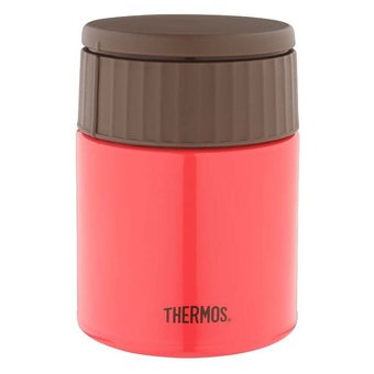  Термос Thermos JBQ-400-PCH (924681) 0.4л. красный/коричневый 