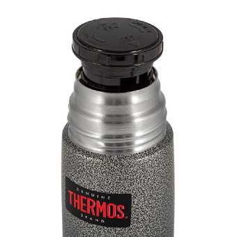  Термос Thermos FBB 1000HM Hammered Gray (673497) 1л. серый 