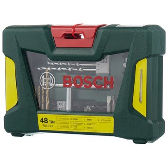  Набор принадлежностей Bosch V-line 48 предметов кейс 