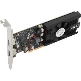  Видеокарта MSI PCI-E GeForce GT 1030 2G LP OC nVidia GeForce GT 1030 2048Mb 64bit GDDR5 1265/6008/HDMIx1/DPx1/HDCP Ret low profile 