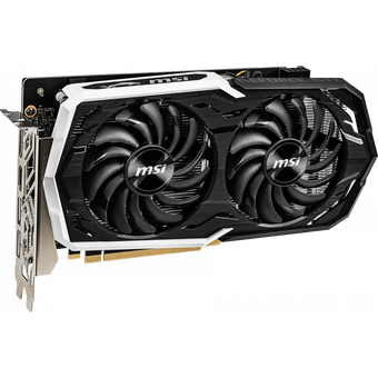  Видеокарта MSI GeForce GTX1660 Ti Armor OC 6GB 192bit GDDR6 (1500-1860/12000) HDMI 2.0B/3xDP V1.4 (GTX 1660 TI ARMOR 6G OC) 