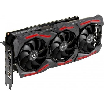  Видеокарта Asus ROG-STRIX-RTX2060S-O8G-EVO-GAMING GeForce RTX2060 Super EVO Gaming OC Aura Sync 8GB 256bit GDDR 