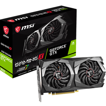  Видеокарта MSI nVidia GeForce GTX 1650 (GTX 1650 D6 Gaming X) 4096Mb 128bit GDDR6 1485/8000/HDMIx1/DPx2/HDCP Ret 
