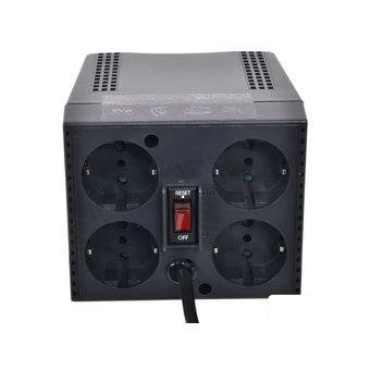  Стабилизатор напряжения Powercom TCA-2000 1000Вт 2000ВА черный 