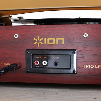  Проигрыватель винила ION Audio TRIO LP черный 