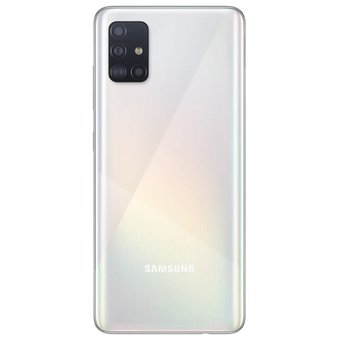  УЦ Смартфон Samsung Galaxy A51 2020 128Gb White - новый, вмятина, не глубокая на задней крышке, справа посередине 1см примерно 