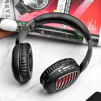 УЦ Наушники полноразмерные bluetooth HOCO W23 Brilliant soundl, black (ПУ) 