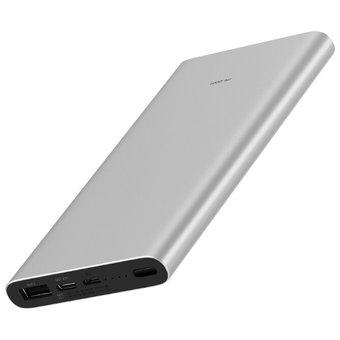  УЦ Аккумулятор внешний резервный XIAOMI 3 10000mAh (PLM12ZM) (серебро) (ПУ) 