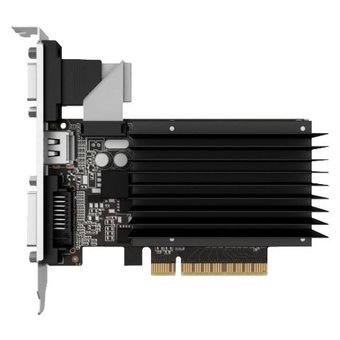  Видеокарта PALIT GeForce GT730 Silent (NEAT7300HD46-2080H) 2GB 64bit GDDR3 (800/1804) D-SUB/DVI/HDMI 