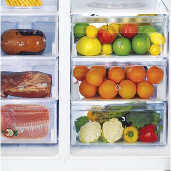  Холодильник Daewoo FRN-X22H5CW белый 