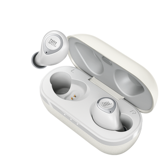  Наушники bluetooth JBL T100 TWS белый 