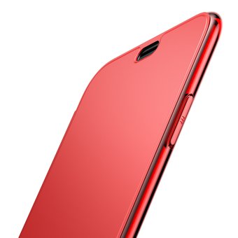  УЦЧехол Baseus Touchable для iPhone XS Max 6.5inch красный (ПУ) 