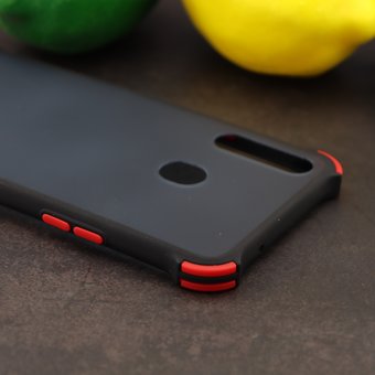  УЦ Чехол ARMOUR для Samsung A20S/A207F черный ПУ 