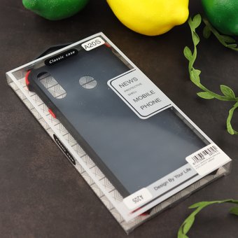  УЦ Чехол ARMOUR для Samsung A20S/A207F черный ПУ 