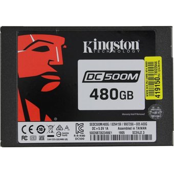  SSD Kingston DC500M 2.5" 480Gb SEDC500M/480G 