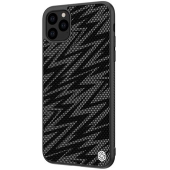  УЦ Чехол Nillkin Twinkle для iPhone 11 Pro Max (чёрный) (ПУ) 