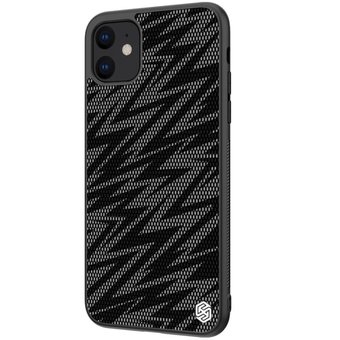  УЦ Чехол Nillkin Twinkle для iPhone 11 (чёрный) (ПУ) 