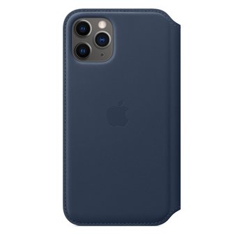  Чехол для iPhone 11 Pro Leather Folio (MY1L2ZM/A) Deep Sea Blue 