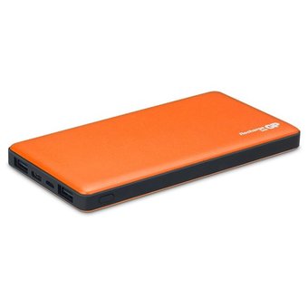 Аккумулятор внешний GP Portable PowerBank MP10 Li-Pol 10000mAh 2.4A+2.4A+3A оранжевый 2xUSB 