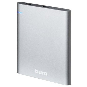  Аккумулятор внешний Buro RCL-21000 Li-Pol 21000mAh 2.1A темно-серый 2xUSB 
