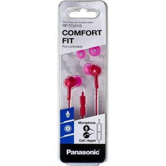  Наушники Panasonic RP-TCM115GCP розовые 