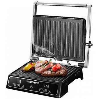  Электрогриль Redmond SteakMaster RGM-M809 черный/серебристый 