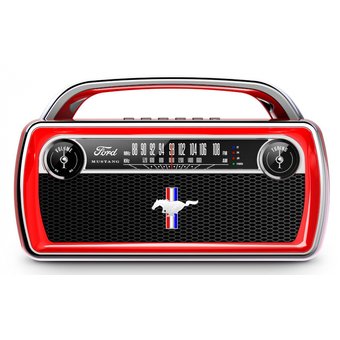  Аудиомагнитола ION Audio Mustang Stereo красный 