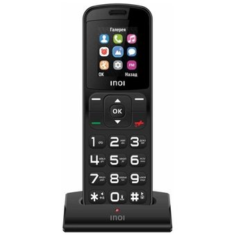  Мобильный телефон INOI 104 Black 