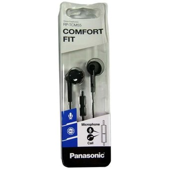  Наушники Panasonic RP-TCM55GC-K черные 