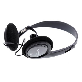  Наушники Panasonic RP-HT010GU-H черные 