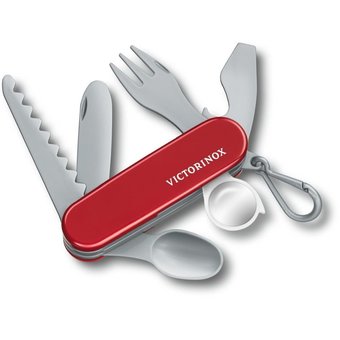  Брелок Victorinox Pocket Knife Toy (9.6092.1) красный/серый пластик д.113мм ш.29мм (доп.ф.:нож) карт.кор. 