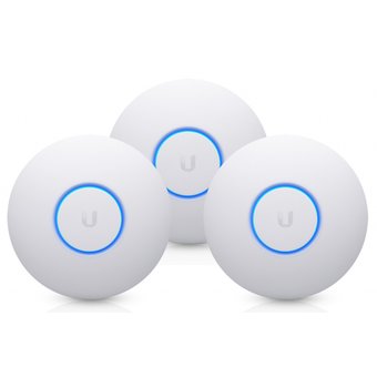  Точка доступа Ubiquiti 4x4 MU-MIMO 802.11AC Wave 2 Access Point 3 pack (UAP-nanoHD-3) 