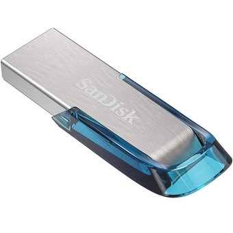  USB-флешка Sandisk SDCZ73-032G-G46B Ultra Flair USB 3.0 32GB - NEW Tropical Blue Color 