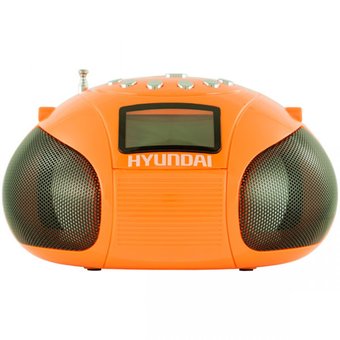 Аудиомагнитола Hyundai H-PAS120 оранжевый 
