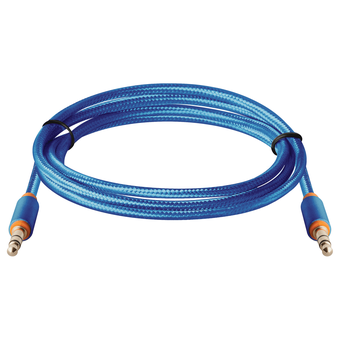  Аудио-кабель Defender (87512) 1.2м, синий 