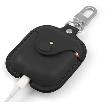 Чехол Cozistyle Leather Case for AirPods - Black 