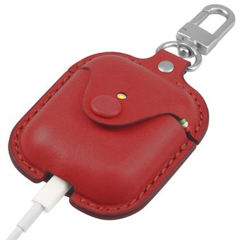  Чехол Cozistyle Leather Case for AirPods - Red 