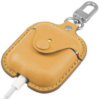  Чехол Cozistyle Leather Case for AirPods - Gold 
