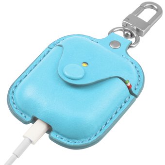  Чехол Cozistyle Leather Case for AirPods - Sky Blue 