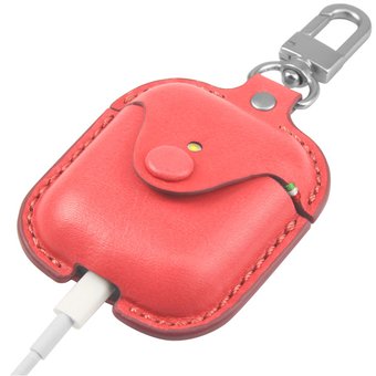 Чехол Cozistyle Leather Case for AirPods - Hot Pink 