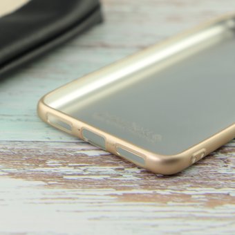  УЦ Чехол-накладка J-Case THIN 0,5 mm Xiaomi для Redmi 5 золото (ПУ) 