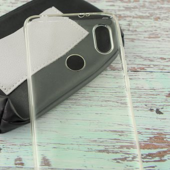  УЦ Силиконовый чехол BoraSCO для Xiaomi Redmi S2 (прозрачный) (ПУ) 