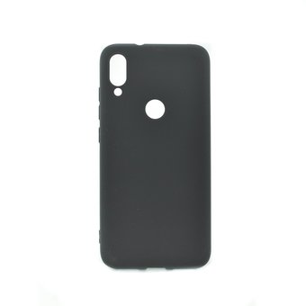 УЦ Защитный чехол BoraSCO Mate для Xiaomi Mi Play, черный матовый (ПУ) 